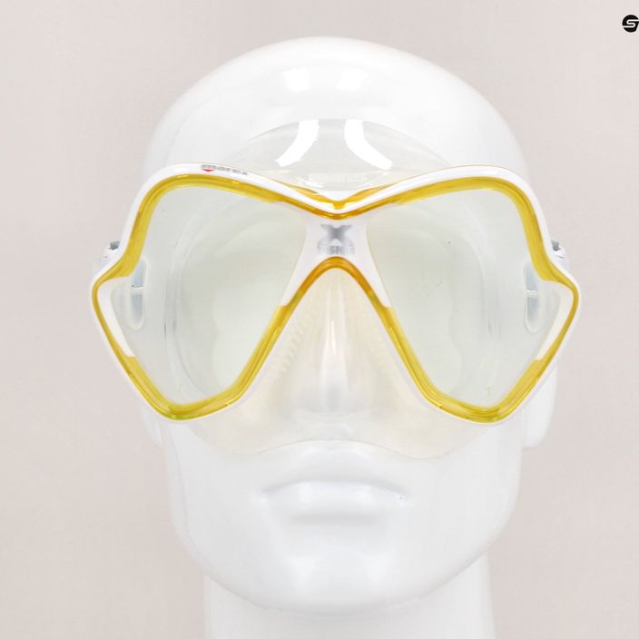 Potápačská maska Mares X-Vision číro žltá 411053 8