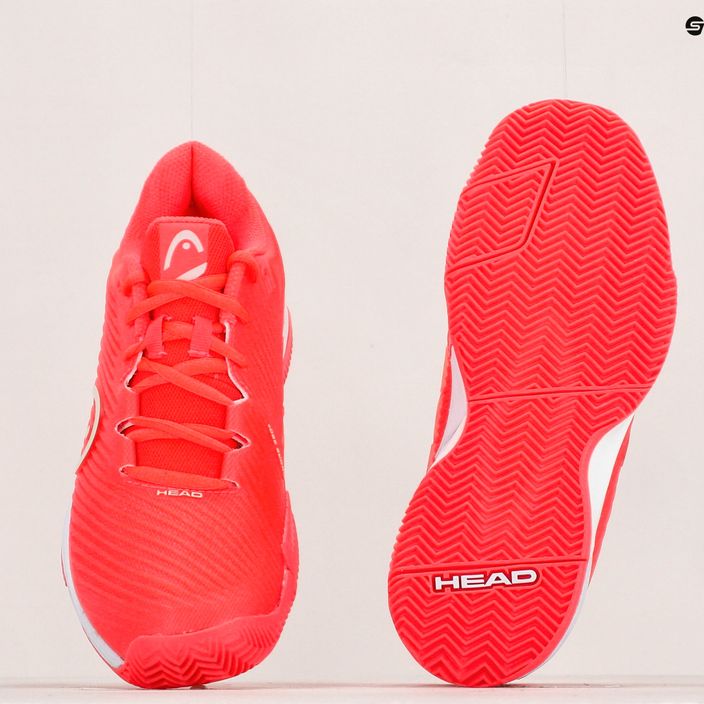 HEAD dámska tenisová obuv Revolt Pro 4.0 Clay orange 274132 13