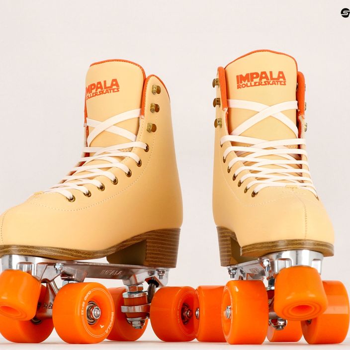 Dámske korčule IMPALA Quad Skate beige IMPROLLER1 15