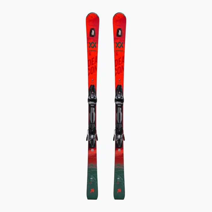 Zjazdové lyže Völkl Deacon 74+RMotion2 12 GW red/grey 121151/6877T1.VB