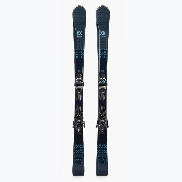 Dámske zjazdové lyže Völkl FLAIR 76 + VMotion 10 GW Lady navy blue 121301/6562V1.VB