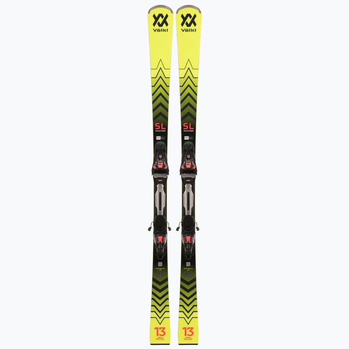 Zjazdové lyže Völkl Racetiger SL+RMotion 3 12 GW žlto-čierne 12231/6877W1.VR 10