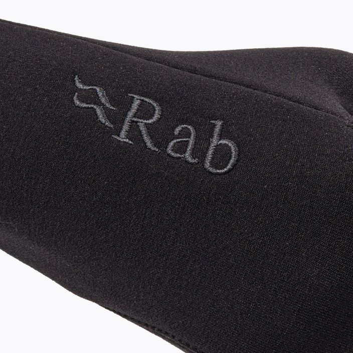 Pánske trekingové rukavice Rab Power Stretch Pro black 4