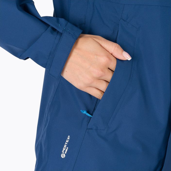 Dámska bunda do dažďa Rab Downpour Eco modrá QWG-83-NB-08 5