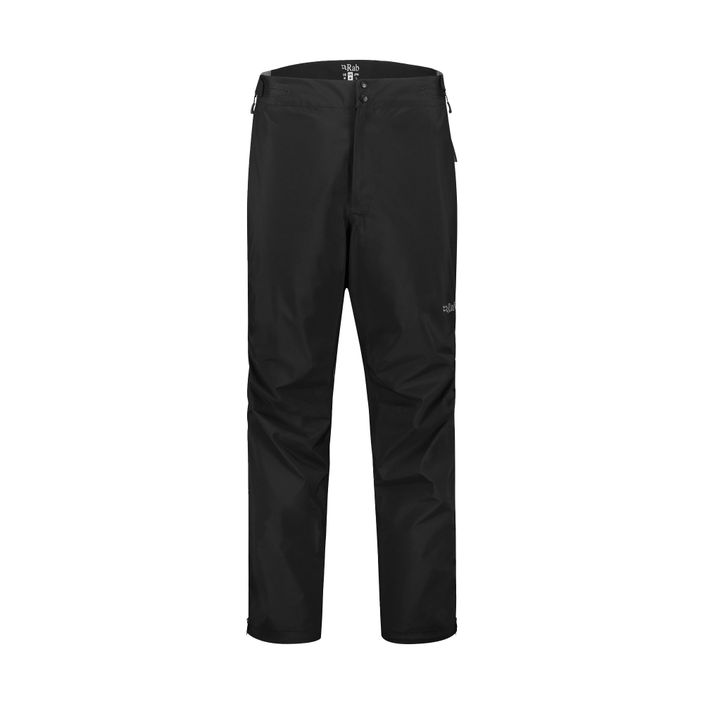 Pánske nohavice do dažďa Rab Kangri GTX black QWH-03 7