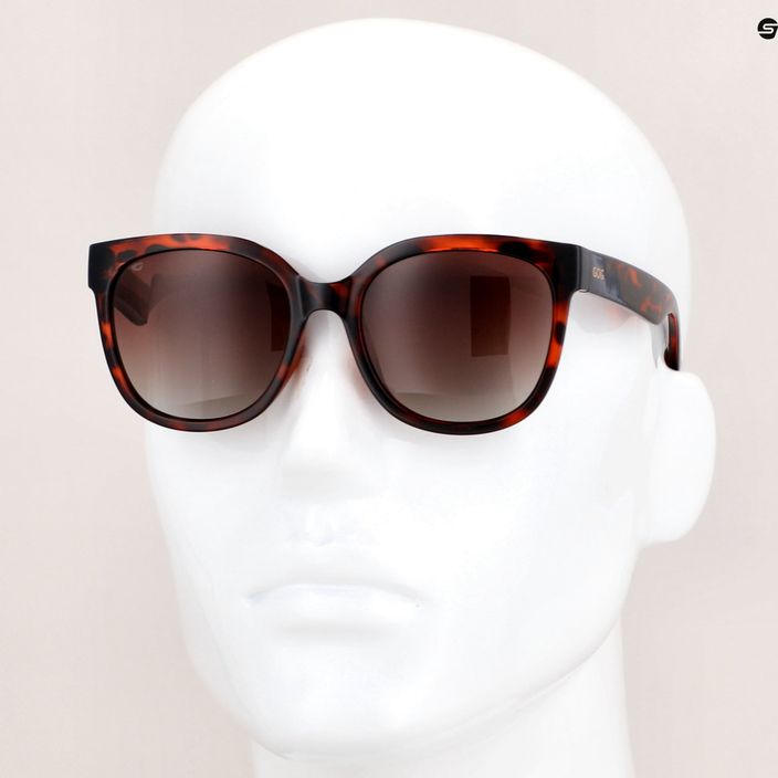 Dámske slnečné okuliare GOG Sisi fashion brown demi / gradient brown E733-2P 10