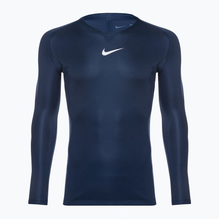 Pánske termo tričko s dlhým rukávom Nike Dri-FIT Park First Layer LS midnight navy/white
