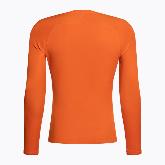 Pánske termo tričko s dlhým rukávom Nike Dri-FIT Park First Layer LS safety orange/white 2