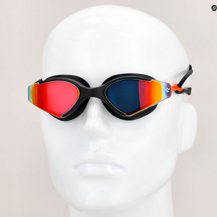 Plavecké okuliare AQUA-SPEED Blade Mirror čierno-oranžové 60 6