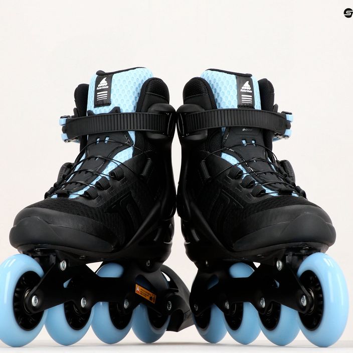 Dámske kolieskové korčule Rollerblade Macroblade 84 BOA black-blue 07370700092 17