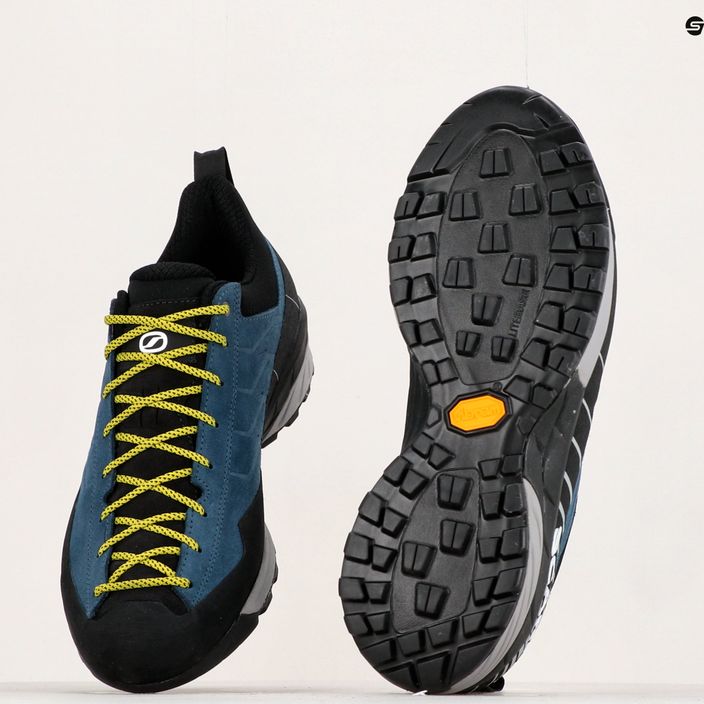 Pánske trekové topánky SCARPA Mescalito blue/black 72103 13