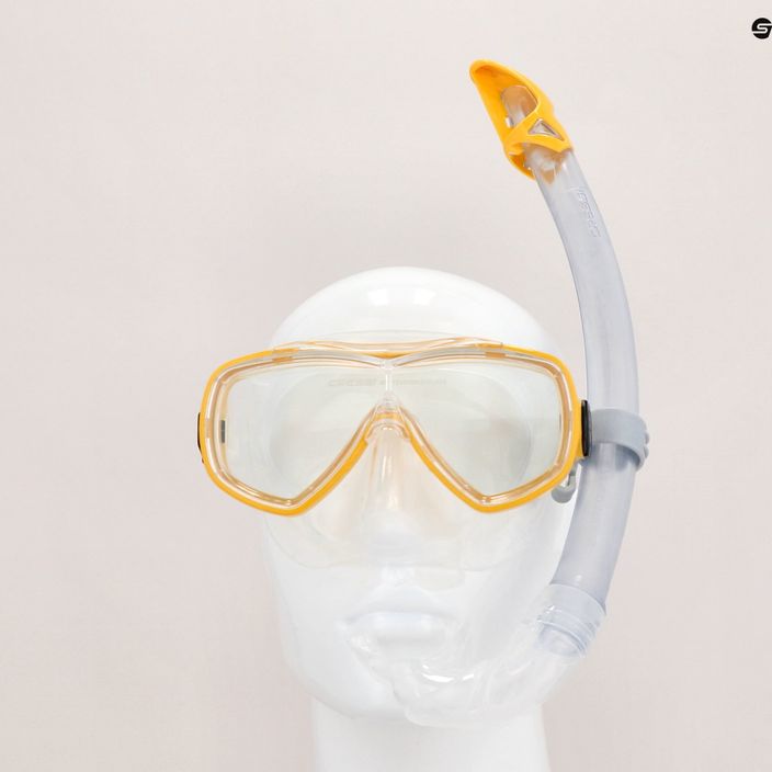 Cressi Onda + Mexico potápačská súprava maska + šnorchel číra žltá DM11151 13