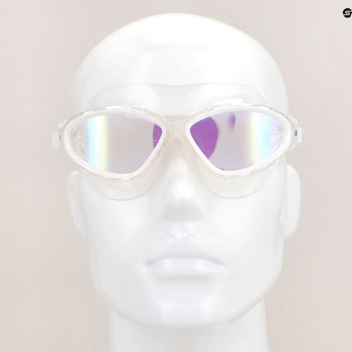 HUUB Manta Ray Fotochromatické plavecké okuliare biele A2-MANTAWG 9