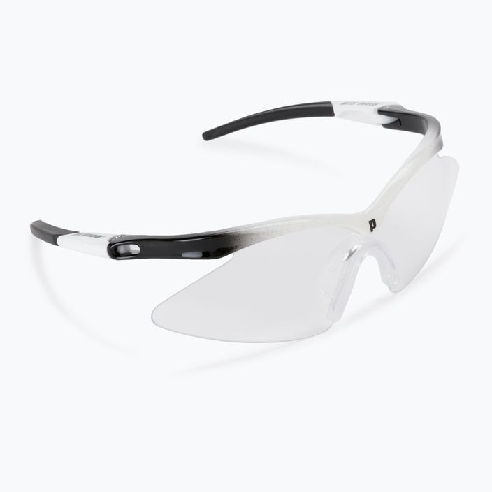 Squashové okuliare Prince Scopa Slim čiernobiele 6S823110 2
