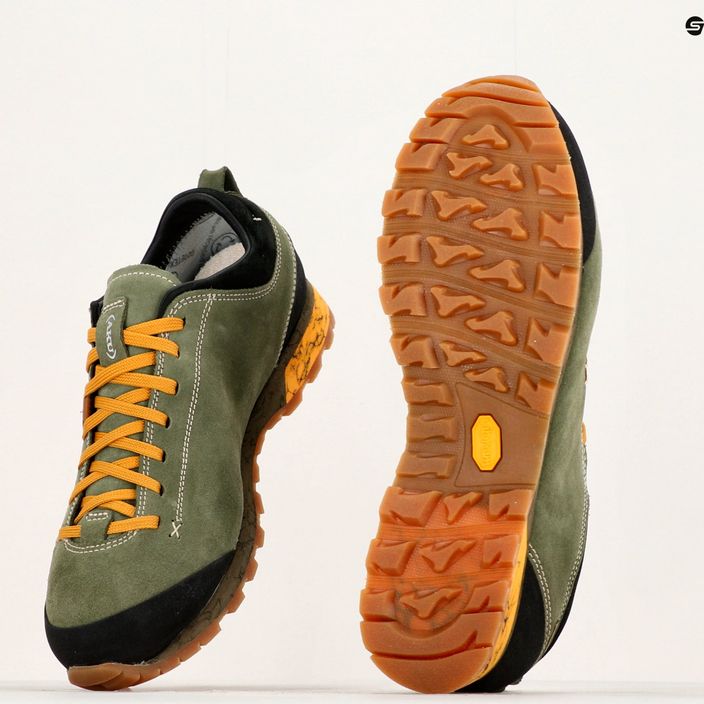 Pánske trekingové topánky AKU Bellamont III Suede GTX zelené 54.3-738-7 13