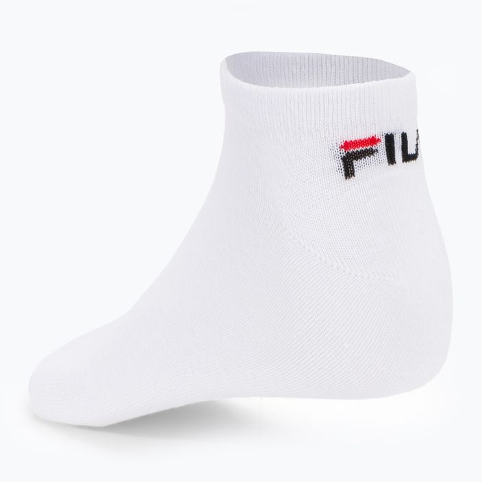 FILA Unisex Invisble Plain 3 Pack klasické ponožky 6