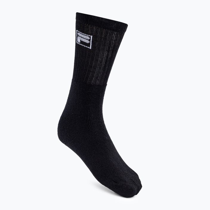 Pánske tenisové ponožky FILA F9000 black 2