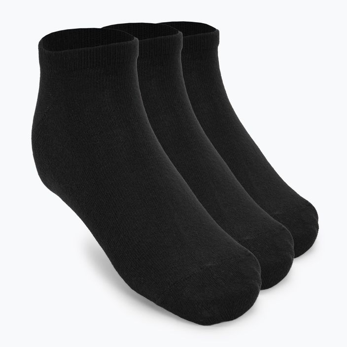 FILA Unisex Invisble Plain 3 Pack ponožky čierne