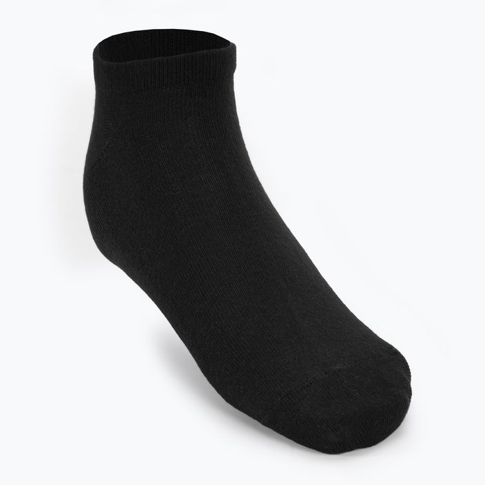 FILA Unisex Invisble Plain 3 Pack ponožky čierne 2