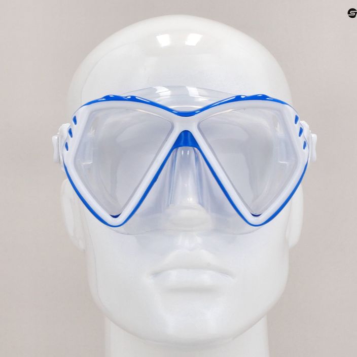 Detská potápačská maska Aqualung Cub transparentná/modrá MS5540040 8