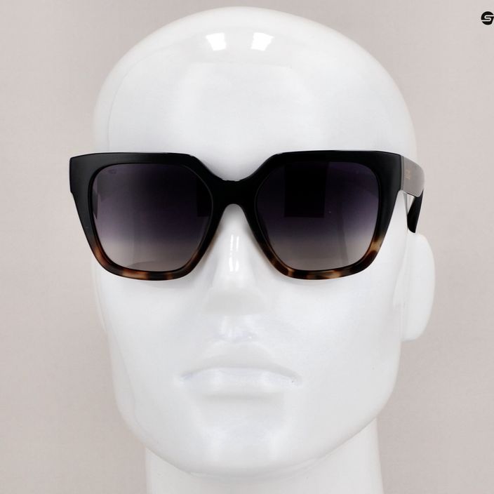 Dámske slnečné okuliare GOG Hazel fashion black / brown demi / gradient smoke E808-1P 10