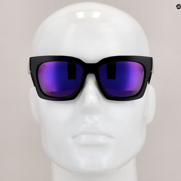 Dámske slnečné okuliare GOG Emily fashion black / polychromatic purple E725-1P 10