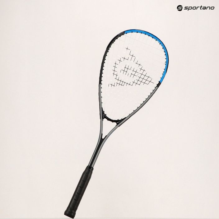 Squashová raketa Dunlop Sonic Core Lite Ti čierna a modrá 10
