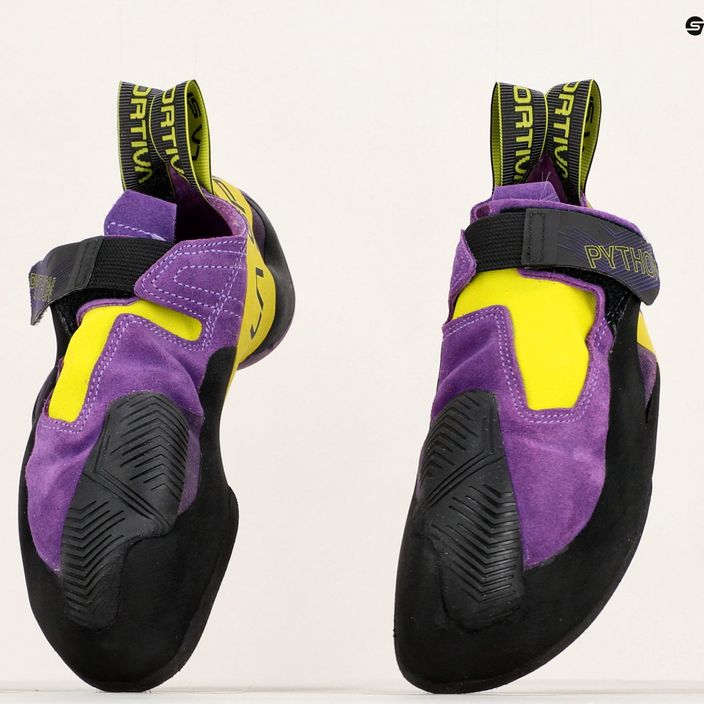 La Sportiva Python pánska lezecká obuv čierna a fialová 20V500729 18