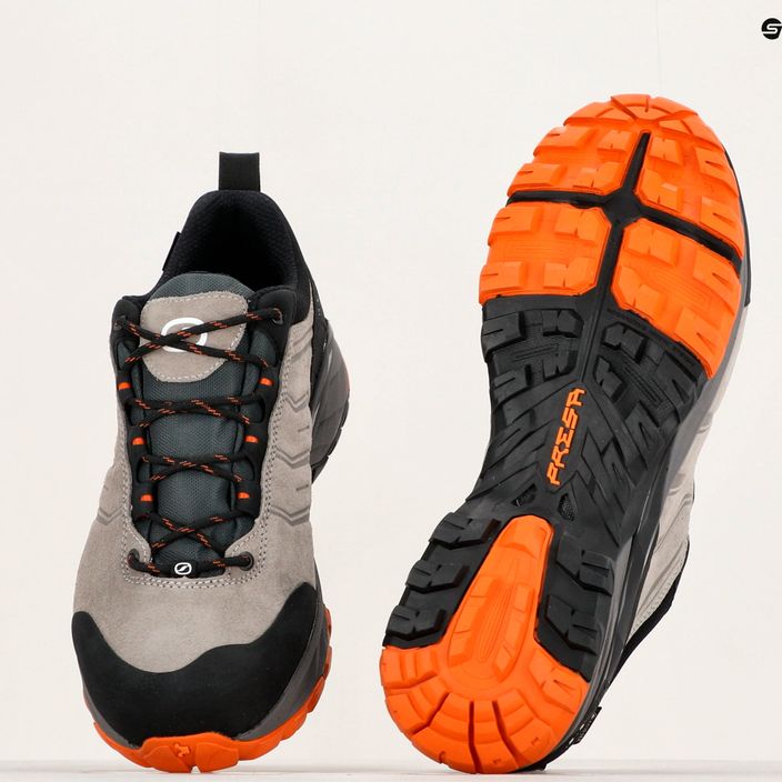 Pánske trekové topánky SCARPA Rush Trail GTX taupe/mango 18