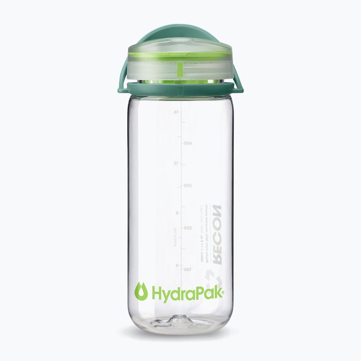 Cestovná fľaša HydraPak Recon 500 ml číra/zelená limetková