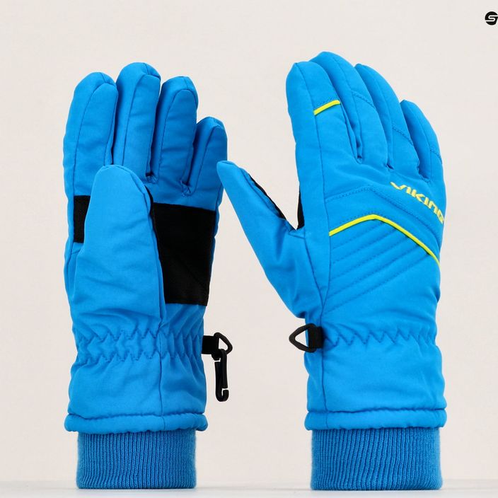 Detské lyžiarske rukavice Viking Rimi modré 120/20/5421/15 7