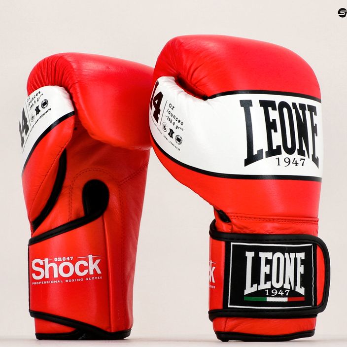 Leone 1947 Shock červené boxerské rukavice GN047 7