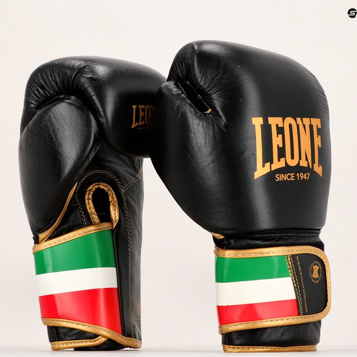 Leone 1947 Taliansko '47 boxerské rukavice čierne GN039 6