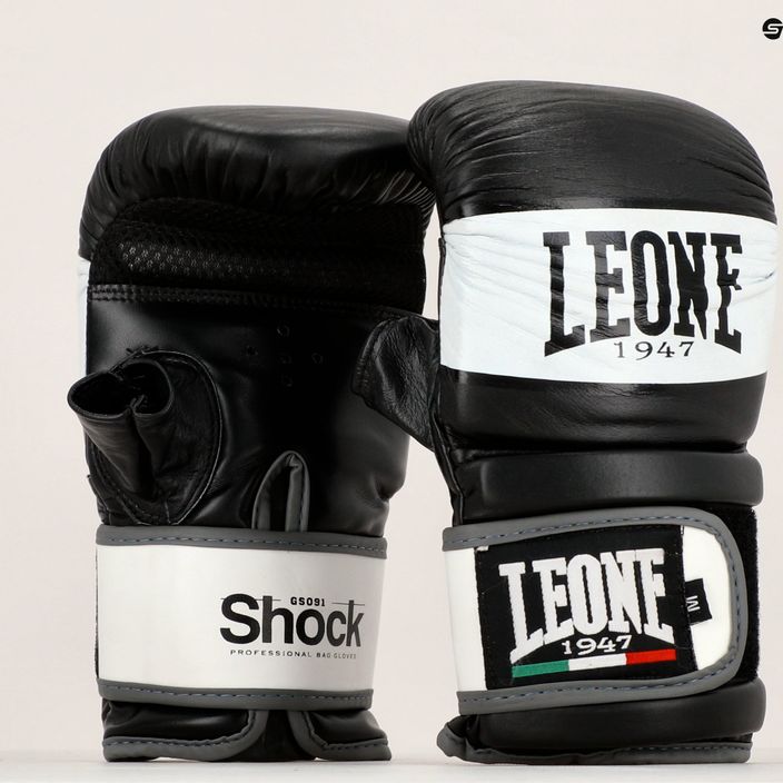 Boxerské rukavice Leone 1947 Shock čierne GS091 8