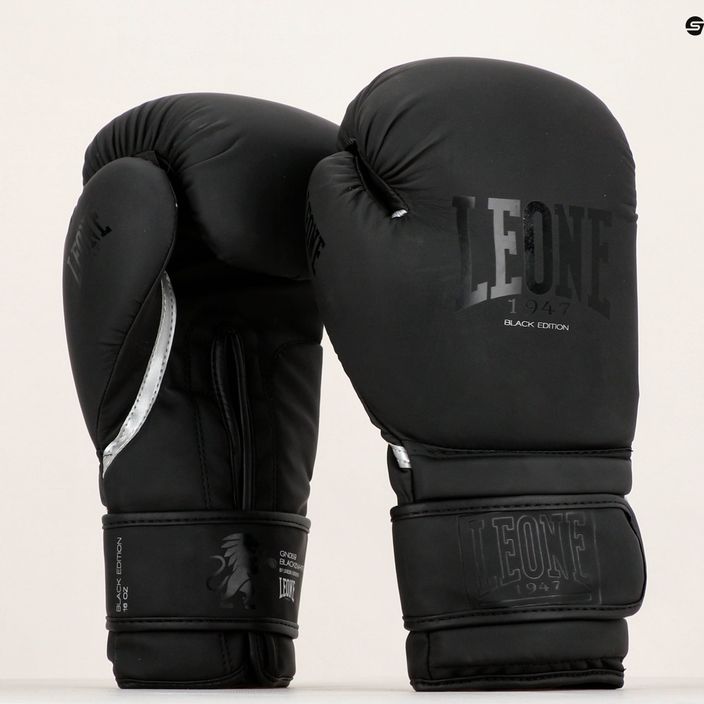 Leone 1947 Black&White boxerské rukavice čierne GN059 13