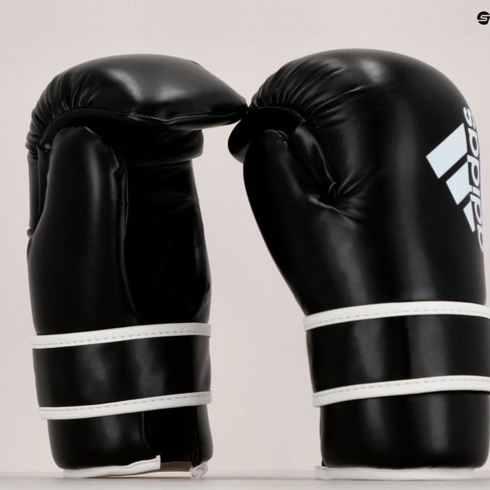 Boxerské rukavice Adidas Point Fight Adikbpf1 čiernobiele ADIKBPF1 8