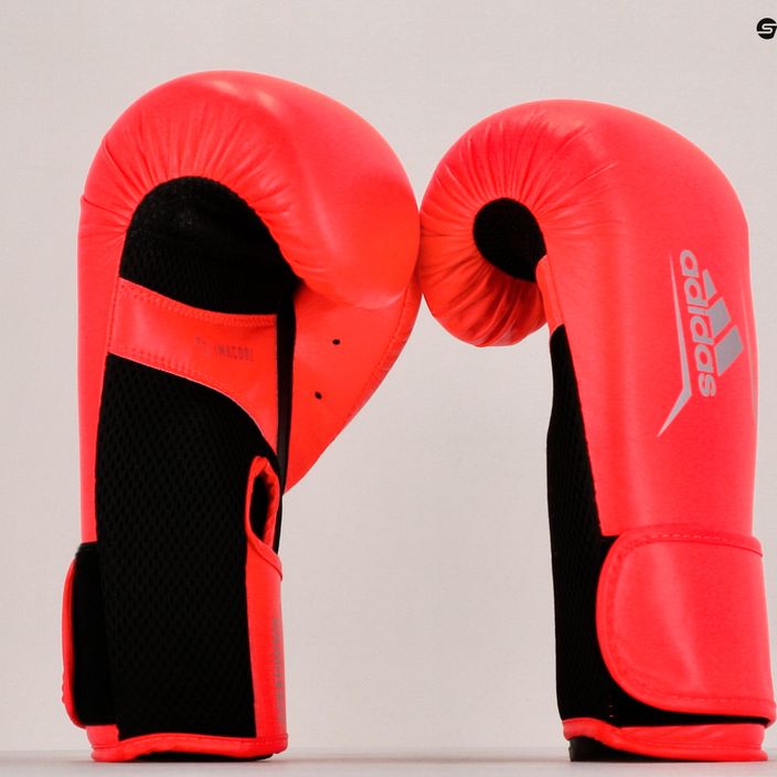 Dámske boxerské rukavice adidas Speed 1 červené/čierne ADISBGW1-4985 11