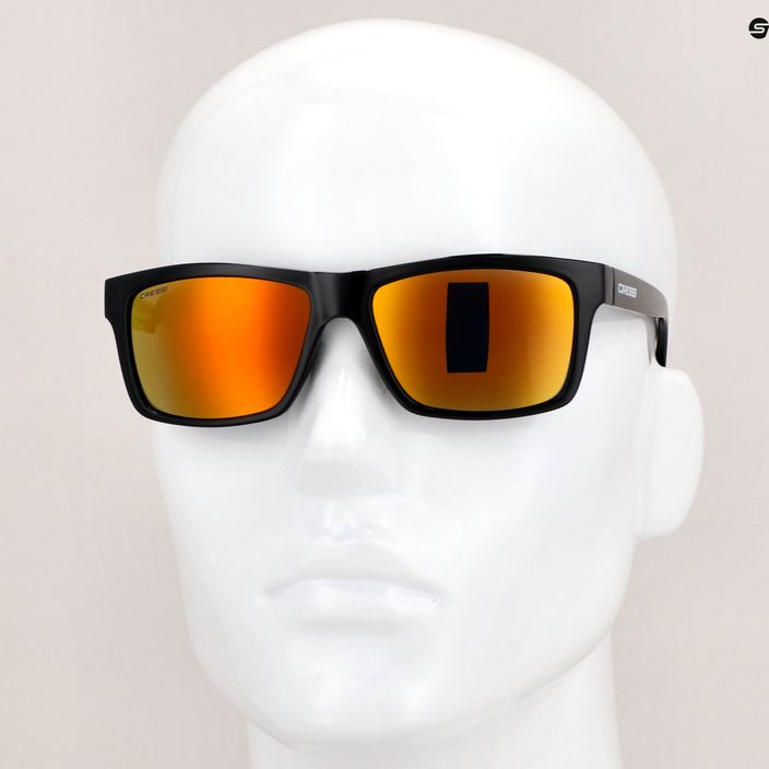 Čierno-oranžové slnečné okuliare Cressi Bahia XDB162 8