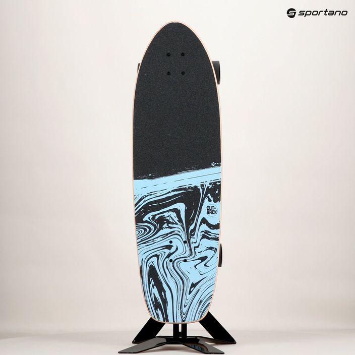 Surfskate Cutback Splash 34" bielo-modrý skateboard CUT-SUR-SPL 13
