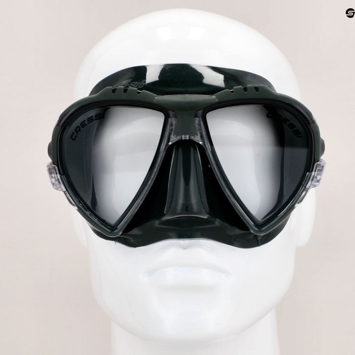 Potápačská maska Cressi Matrix zelená DS3985 8