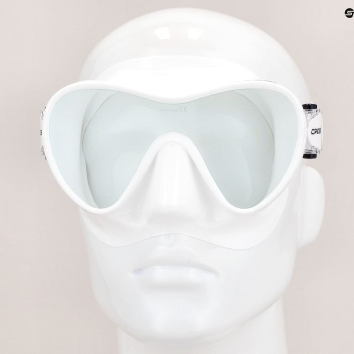 Potápačská maska Cressi F1 biela ZDN283 8