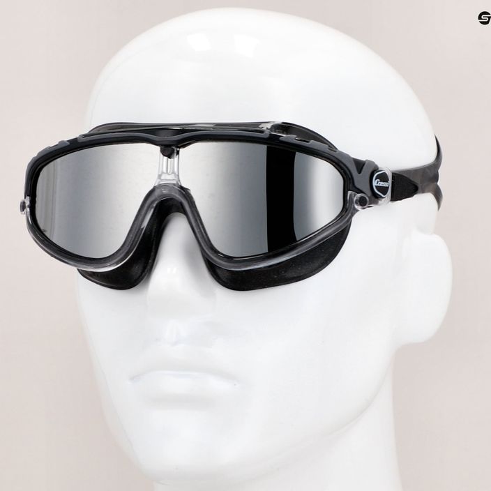 Plavecká maska Cressi Skylight šedá/čierna DE23475 8