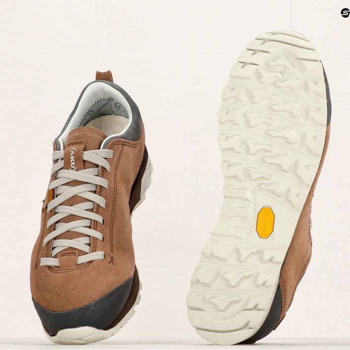 Pánske trekingové topánky AKU Bellamont III Suede GTX hnedo-šedé 52.3-73-4 13