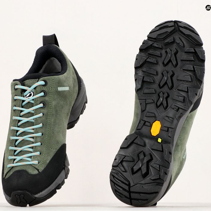 Dámske trekové topánky SCARPA Mojito Trail green/black 63322 17