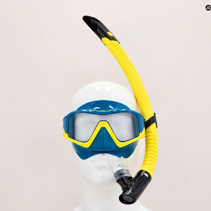 Šnorchlovací set Aqualung Vita Combo Maska + šnorchel modrá/žltá SC4269807 12