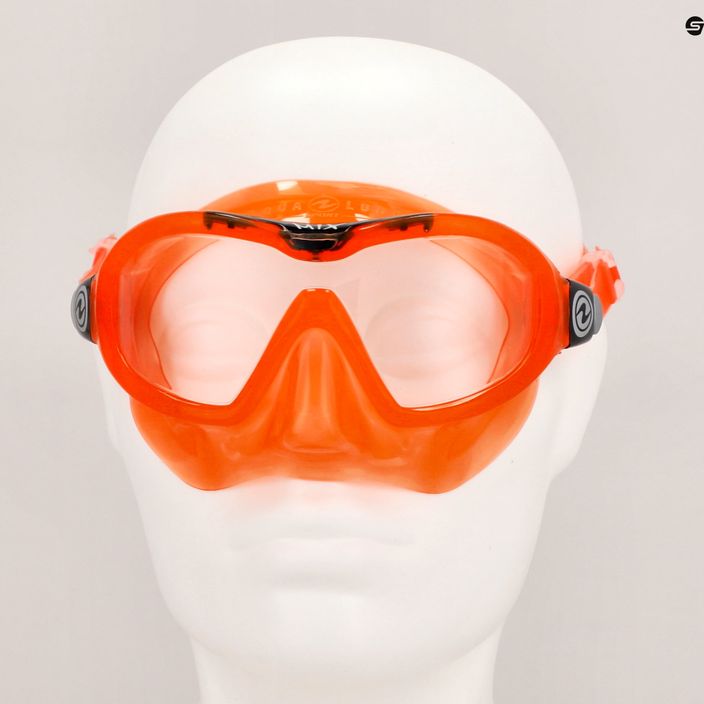 Detská potápačská maska Aqualung Mix oranžová/čierna MS5560801S 7