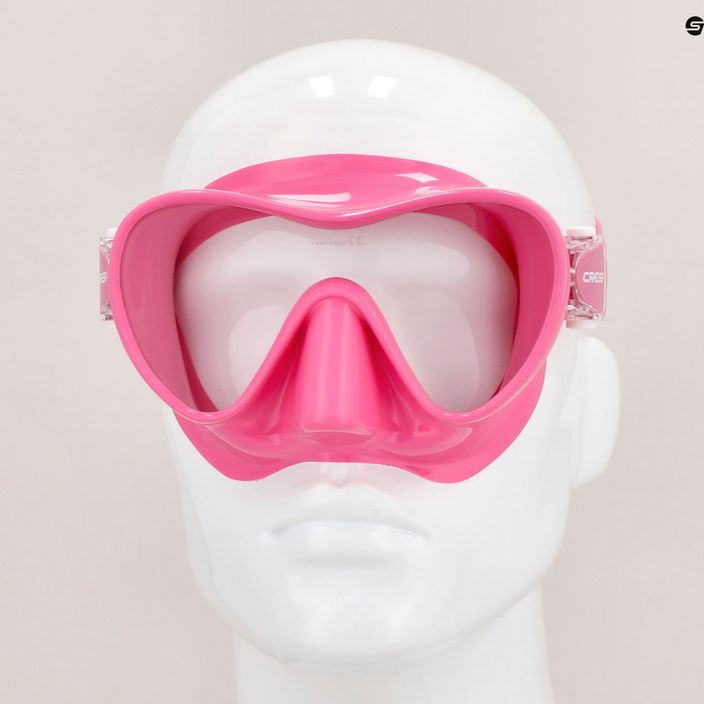 Potápačská maska Cressi F1 Small ružová ZDN311040 7