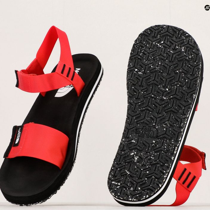 Pánske trekové sandále The North Face Skeena Sandal red NF0A46BGKZ31 9