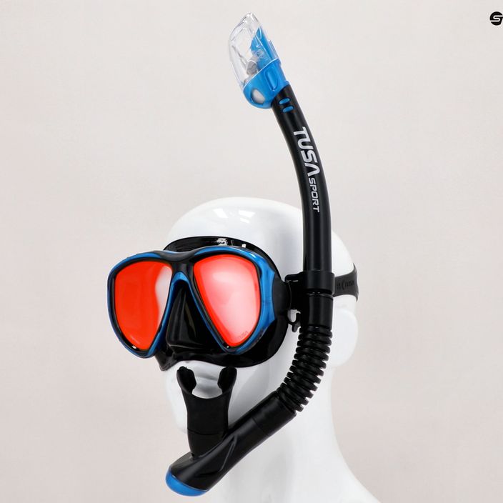 TUSA Potápačská súprava maska + šnorchel POWERVIEW čierna UC 2425 MQB 4