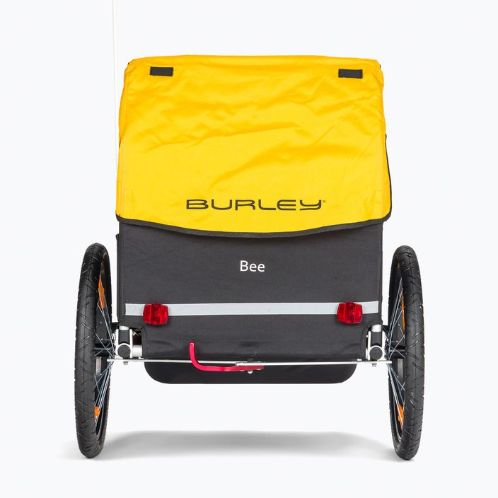 Burley Bee Dvojitý príves na bicykel žltý BU-946206 3